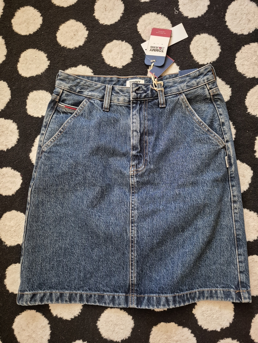 Tommy Jeans Women's Classic Denim Skirt - Blue